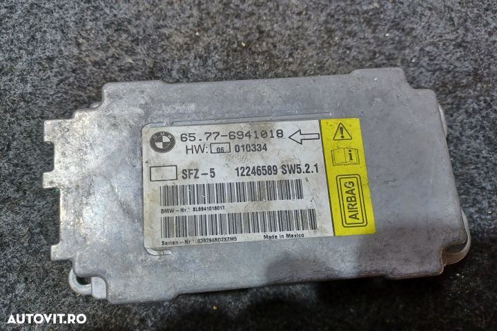Calculator airbag 6941018 MX1253 BMW Seria 5 E60/E61 [2003 - 2007] - 4
