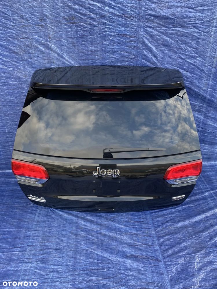 KLAPA POKRYWA TYŁ TYLNA BAGAŻNIKA KOMPLETNA CZARNA PXR JEEP GRAND CHEROKEE WK2 LIFT SUMMIT EUROPA - 2
