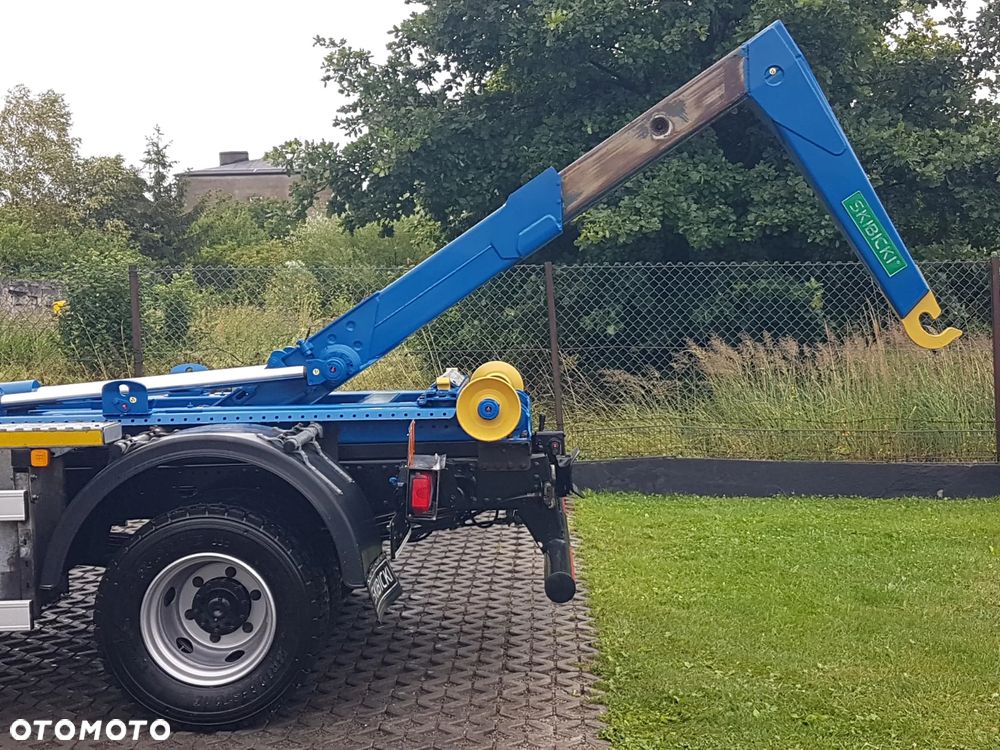 MAN TGL 12.220 HAKOWIEC SKIBICKI 4x2 KLIMA HAKOWIEC DO KONTENERÓW MANUAL 12T POD KONTENERY - 19