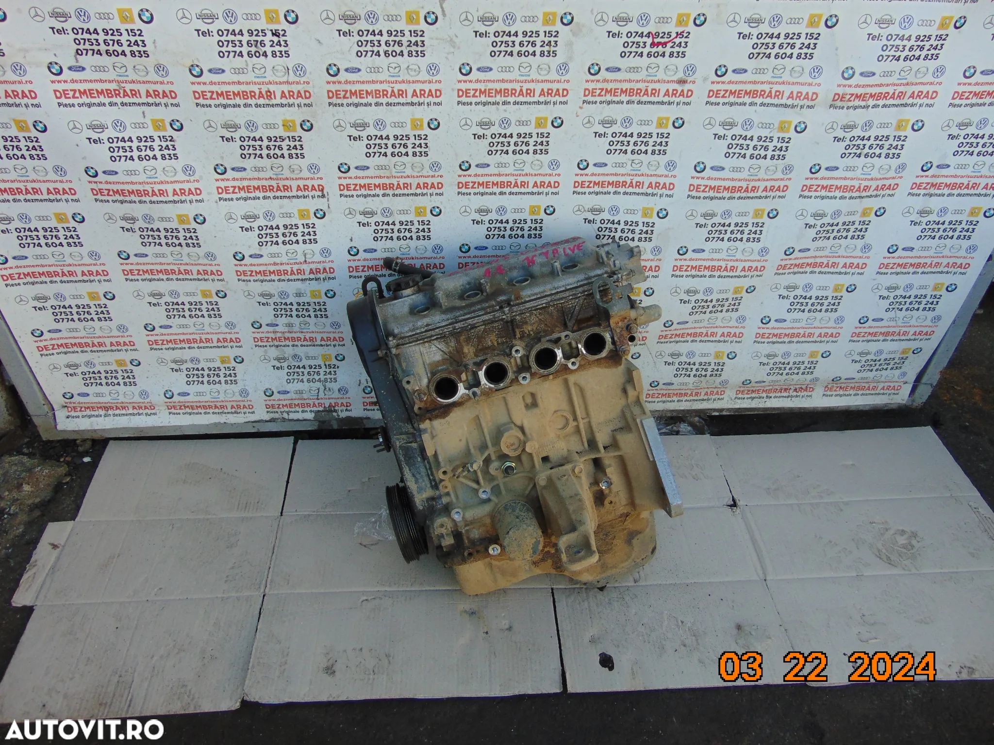 Bloc motor Suzuki Grand vitara 1.6 cod g16b benzina 1999-2005 bloc motor ambielat complet - 1