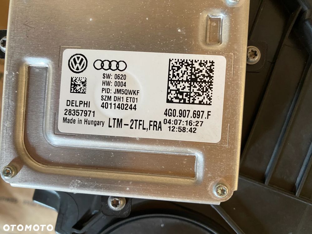 Audi A7 4G Lift Lampa lewa kompletna FULL LED Europa 4G8941033J 28k - 12
