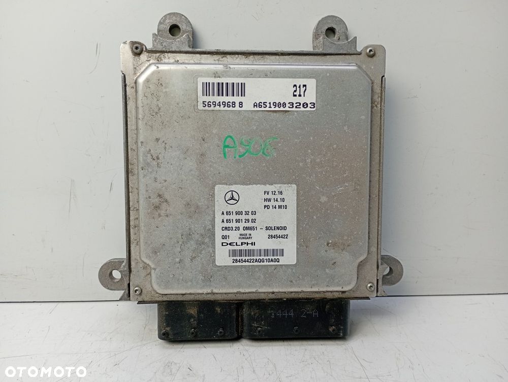 sterownik silnika komputer mercedes sprinter w906 lift 2015r 2.2 cdi a6519003203 - 1