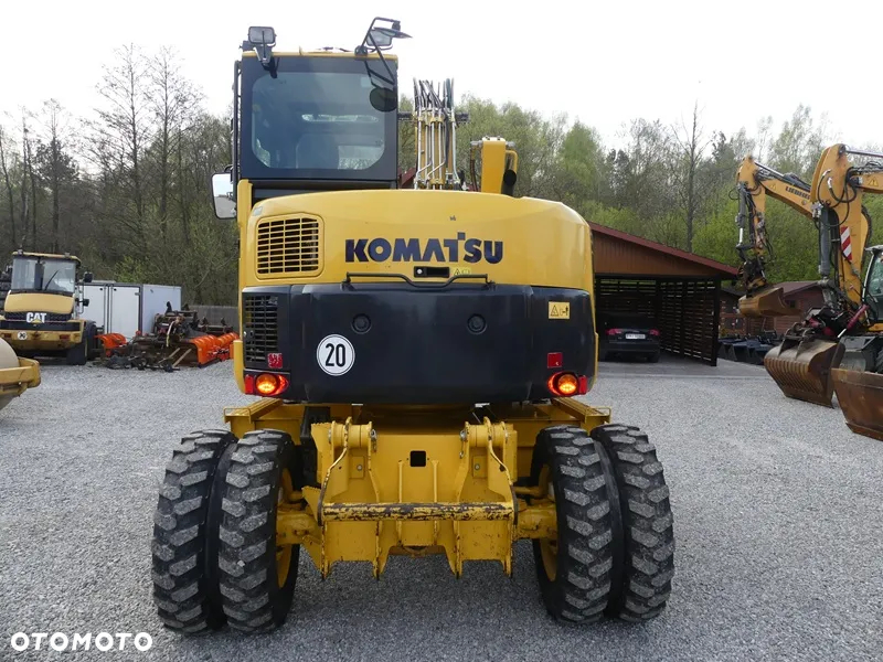 Komatsu PW98MR-8 ROTOTILT ZE SZCZYPCAMI / Z Niemiec // - 7