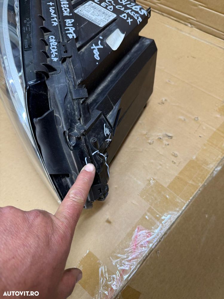 Far dreapta led cu defecte MERCEDES C-class W205 an 2014 cod A2058200661 - 4