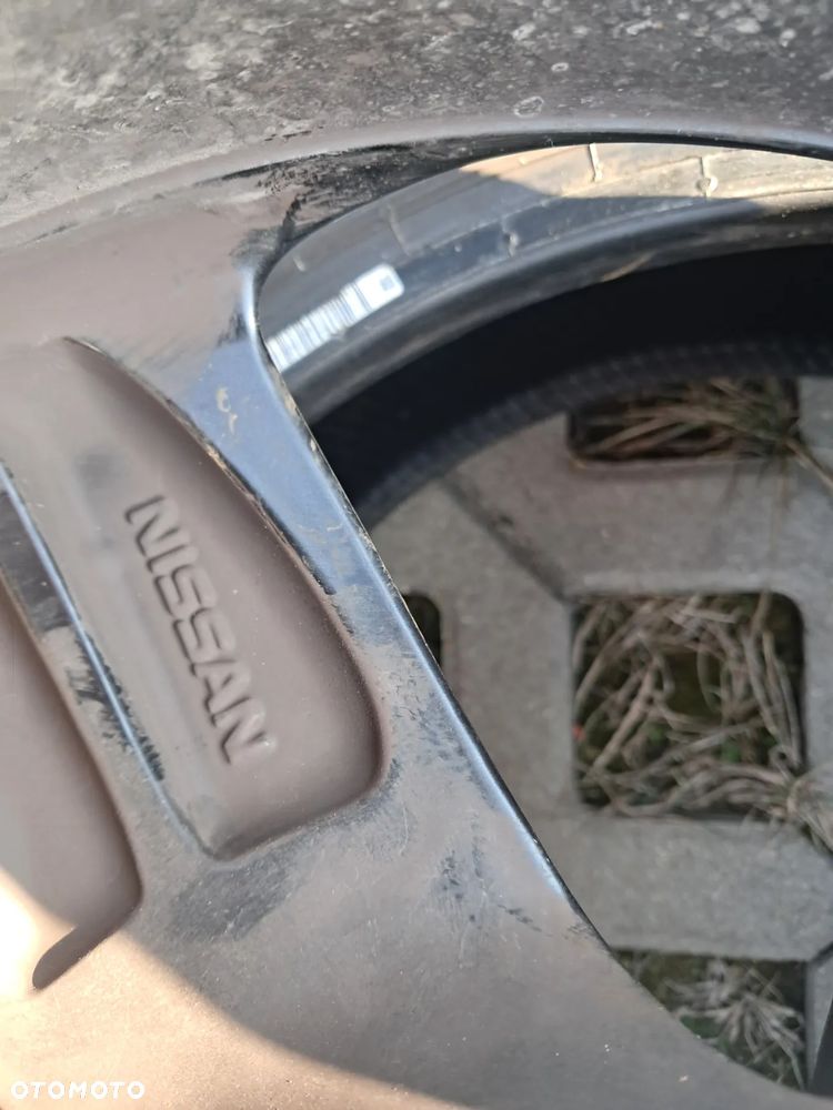 Felga aluminiowa czarna Nissan Quashai Kaszkai KE4096P200 et35 7Jx17" Aluminiowa alufelga - 3