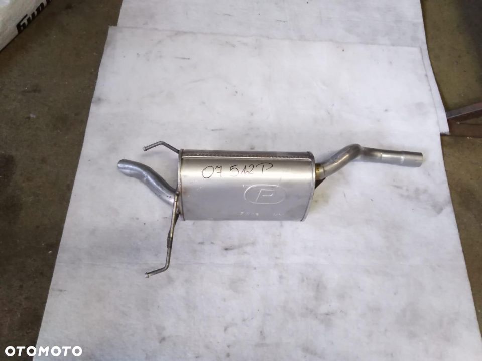 Tłumik Końcowy tylny Fiat Punto 1.9 DS Diesel 07512 P ALU 46 756 798 - 1