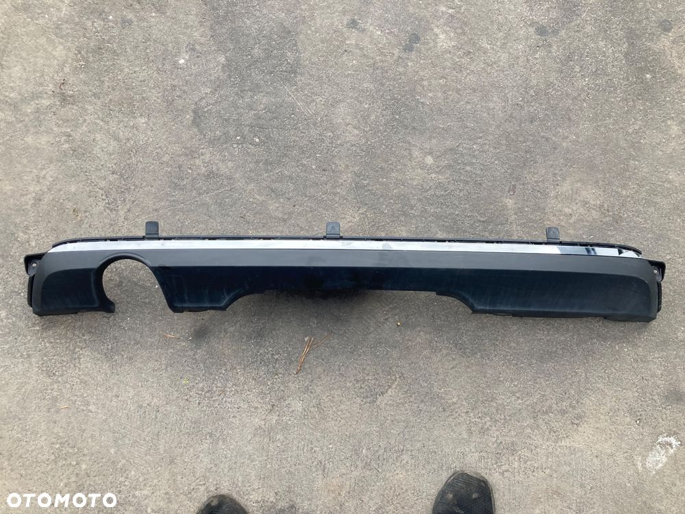 RENAULT CLIO 5 V DOLNA NAKŁADKA DOKŁADKA LISTWA SPOILER ZDERZAKA TYLNEGO TYŁ dyfuzor pod zderzak tylny - 1
