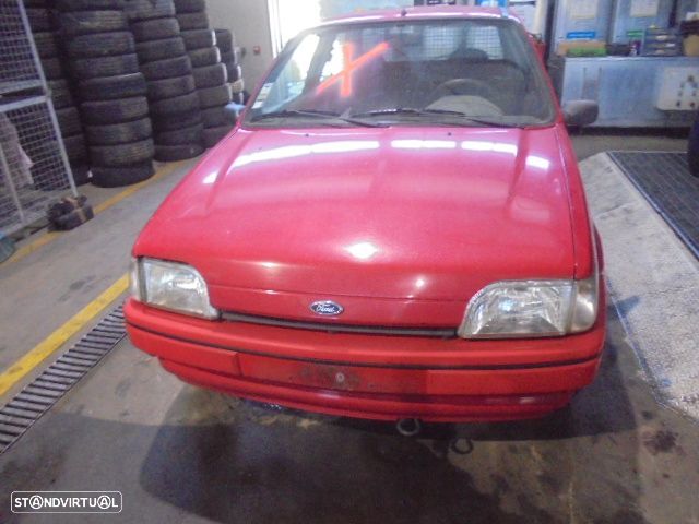 Carro MOT: RTG CXVEL:87TT7F096AB FORD FIESTA 3 1995 1.8D 60CV ???? VERMELHO DIESEL - 1