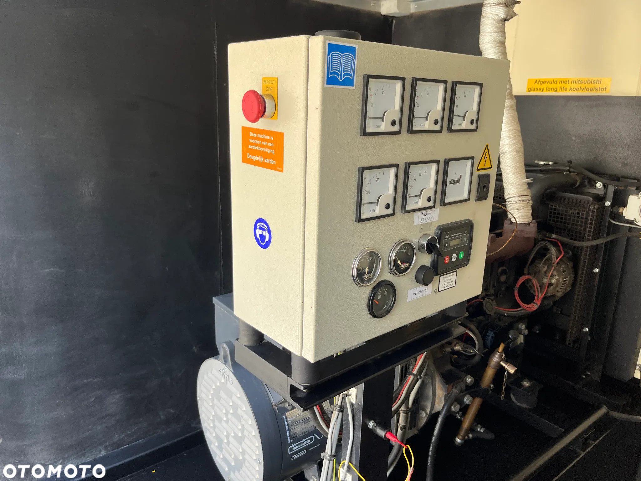 Agregat Prądotwórczy DE WIT MITSUBISHI Silent Cont. 85E 20 kVA 400V 1500 rpm 22763 netto - 22
