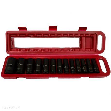 Udarowe klucze nasadowe 1/2 nasadki długie 10-32mm KD10521 - 3