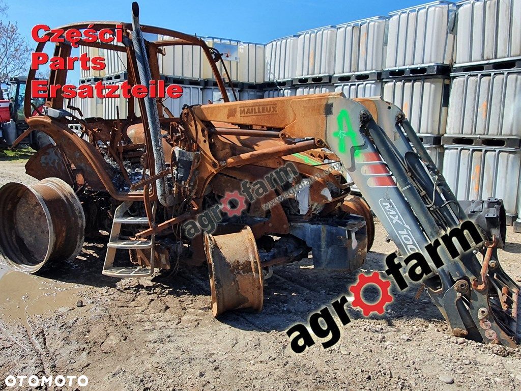 Deutz Agrotron 100 części, skrzynia biegów, silnik - 1