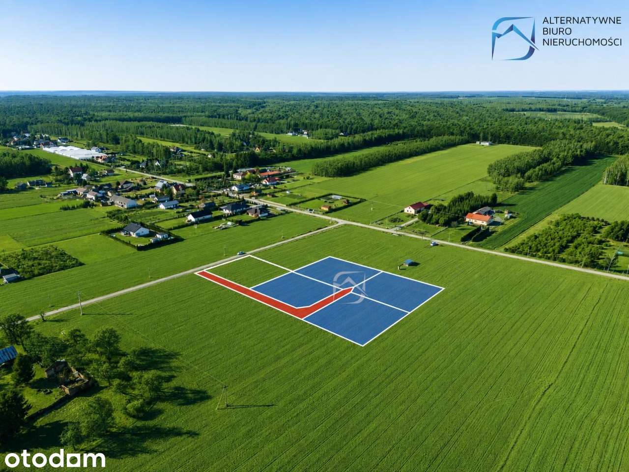 Ustawna działka w zielonej okolicy 11,5ar - Jawid - Pełny obrazek: 3/3
