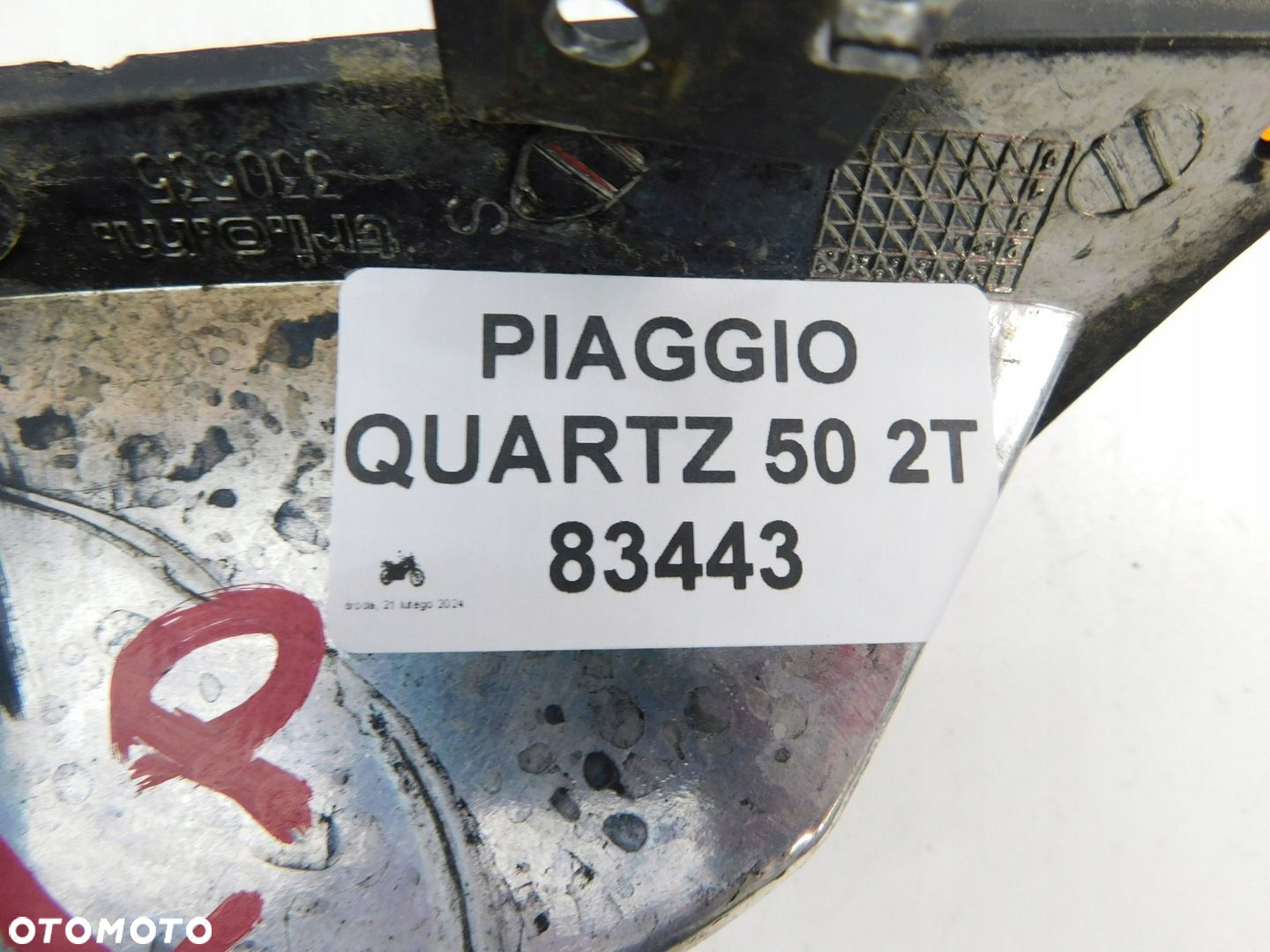PIAGGIO QUARTZ 50 2T KIERUNKOWSKAZ PRZÓD LEWY - 6