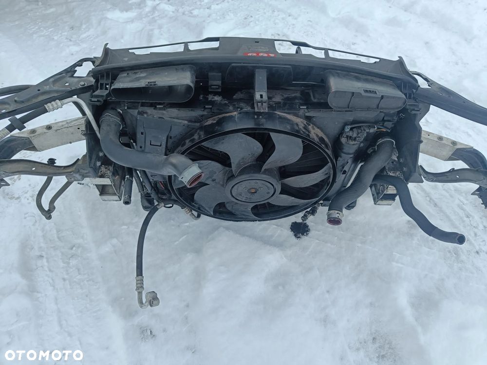 MERCEDES W212 2.2 CDI OM651 PAS PRZEDNI CHŁODNICE KOMPLET WZMOCNIENIE CZOŁOWE - 5