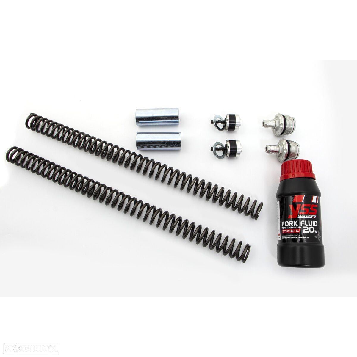 kit molas suspensao dianteiras yss harley davidson xl 1200 c sportster custom - y-fcm34-kit-05-001 - 1