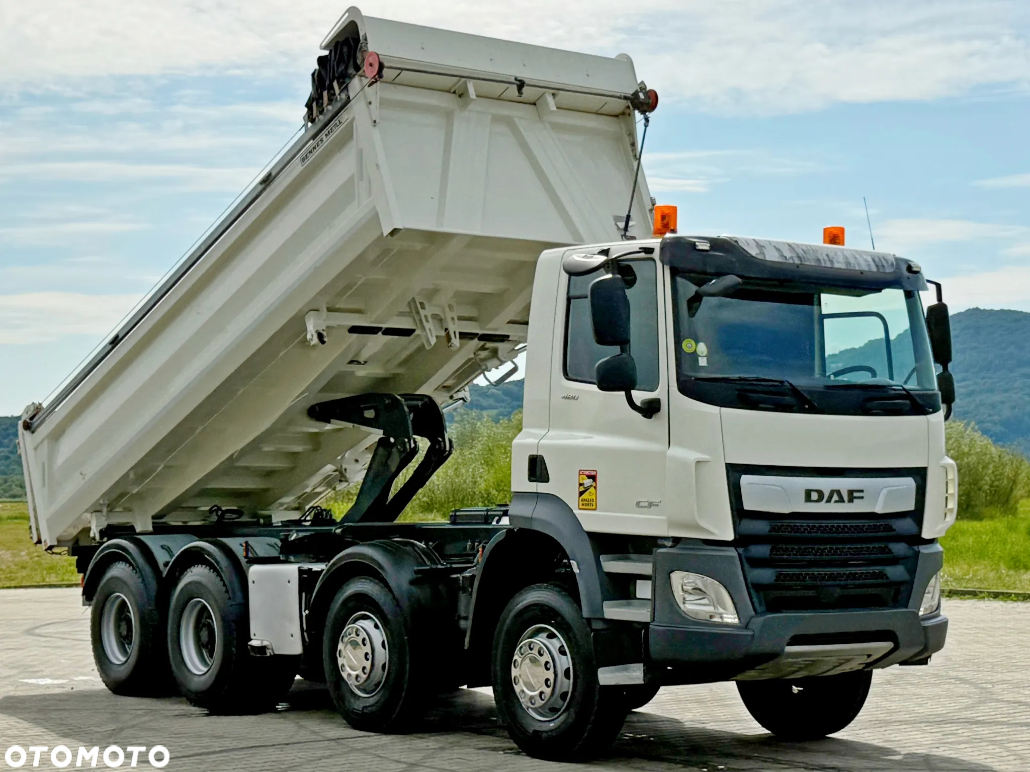 DAF CF 480 * Wywrotka 6,00 m + BORDMATIC / 8x4 - 4