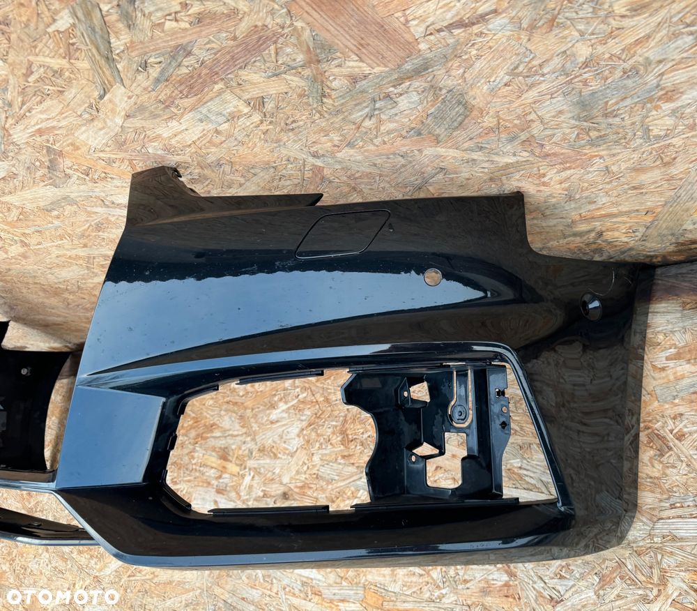 ZDERZAK PRZÓD PRZEDNI AUDI A4 B9 S-LINE 16-19 8W0 SPRYSKI 6PDC CZARNY 8W0807437F ORYGINAŁ - 3