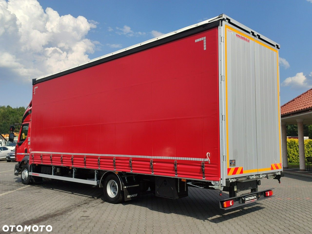 Renault D12.240 E6 Firana Tył Drzwi  Dach Zsuwany Długa 830cm - 16