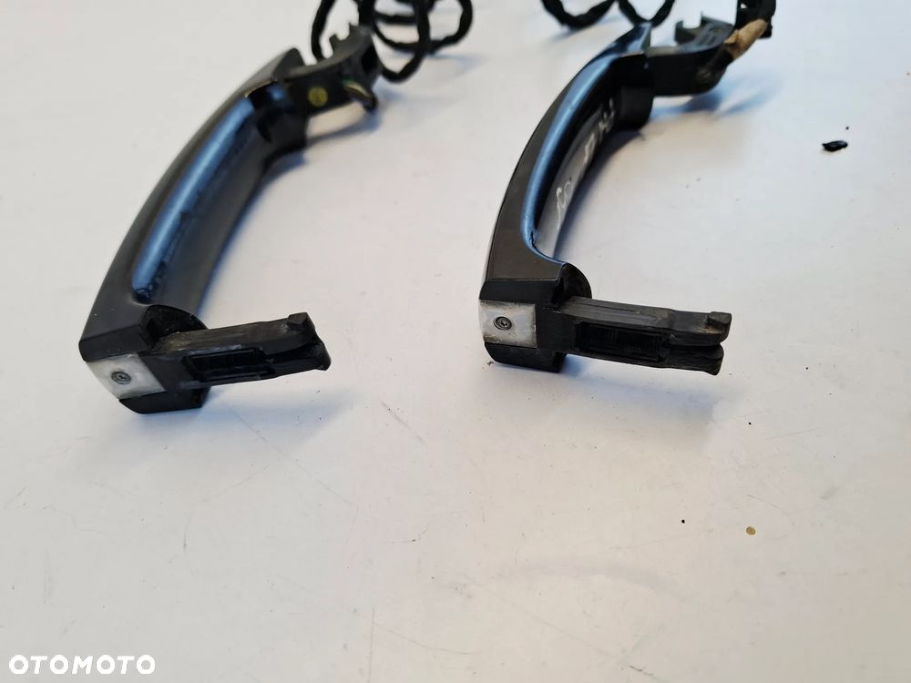 Klamka Zewnętrzna Drzwi z Przyciskiem Kessy VW Phaeton 3D0 3D4 Czarne Czarny - 5