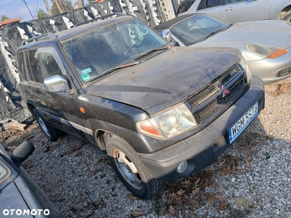 mistubishi pajero pinin a01 maska zderzak lampa grill błotnik drzwi zbiornik paliwa szyba - 2