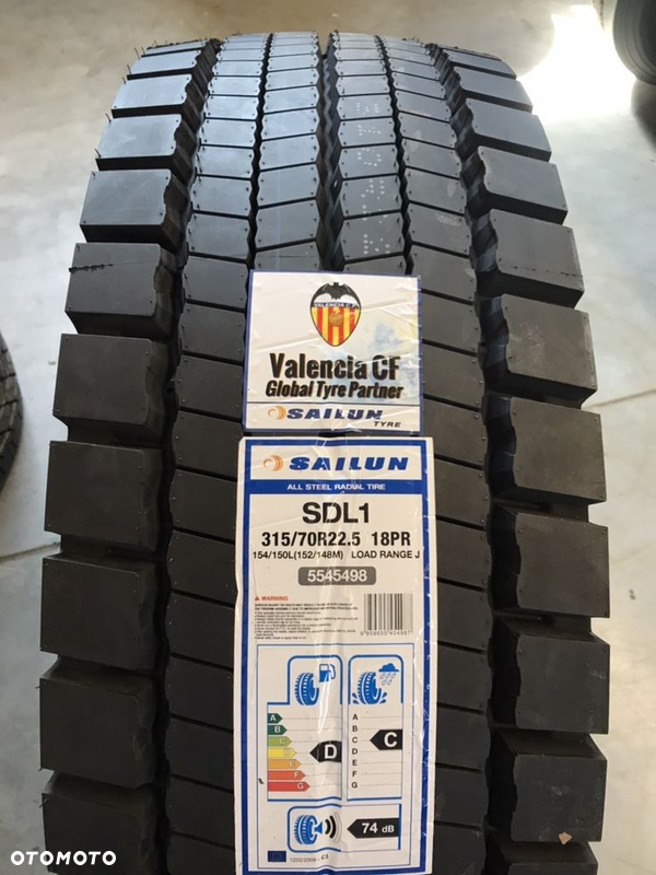 1150netto EXTRA opona SAILUN 315/70 R22.5 SDL1 315 70 autostrada napęd