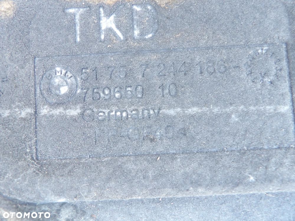 BMW - F12 - OSŁONA , PŁYTA PROGU - PRAWA/LEWA - CENA ZA 1 SZT - 7244186  7244185 - 2