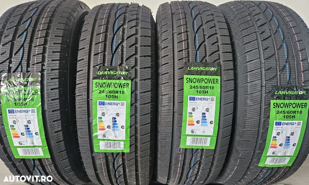 245/60 R18, 105H,LANVIGATOR Snowpower, Anvelope de iarna M+S PROMOTIE - 1