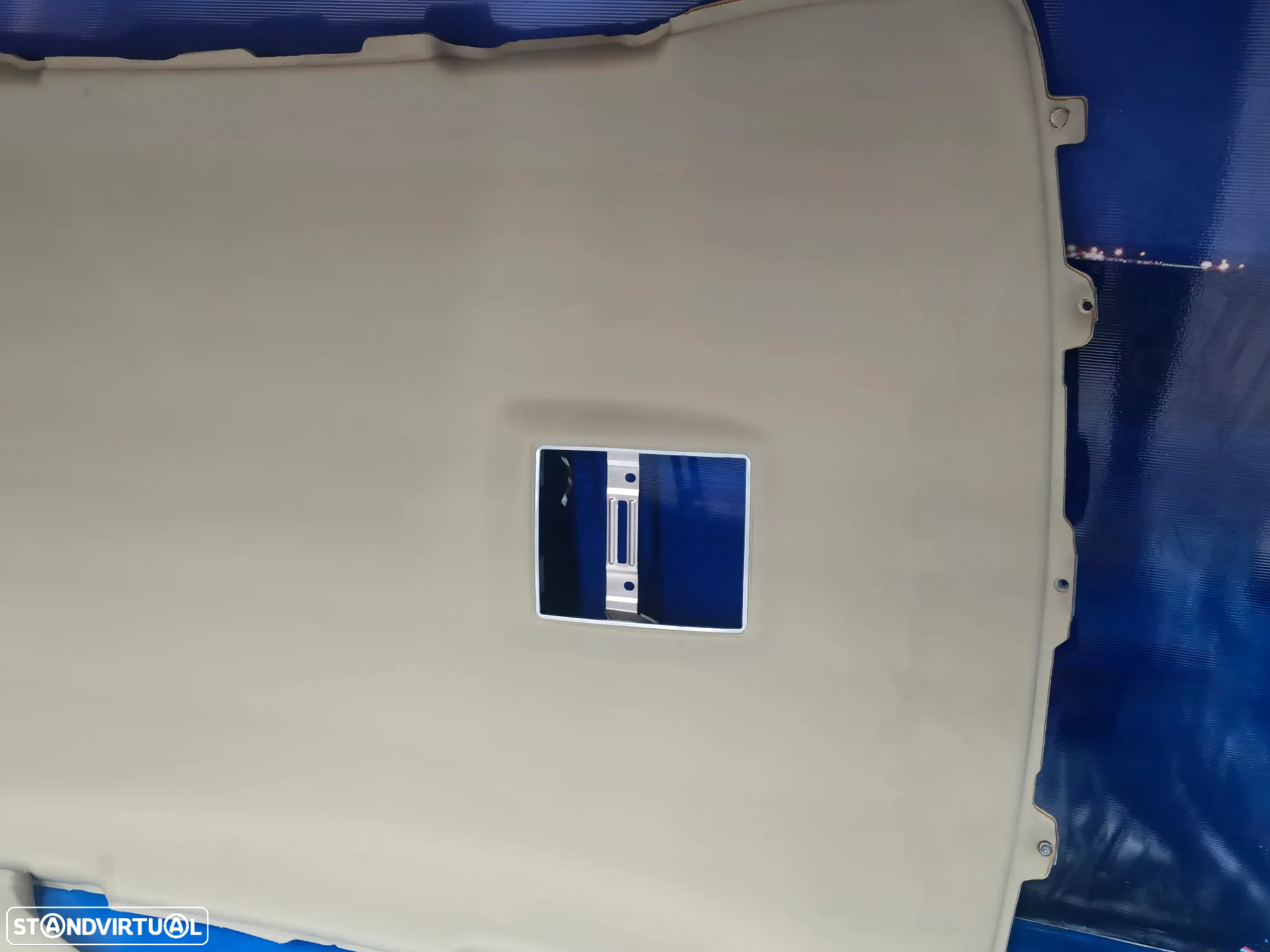 Forro tejadilho interior pilares palas sol kit completo para audi a8 d3 4e0 2003+ Castanho - 5
