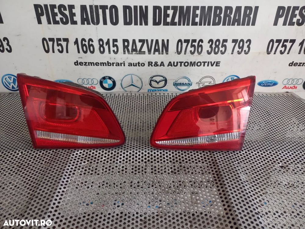 Stopuri Lampa Stop Tripla Stanga dreapta LED De Pe Portbagaj Vw Passat B7 An 2011-2012-2013 2014-20 - 1