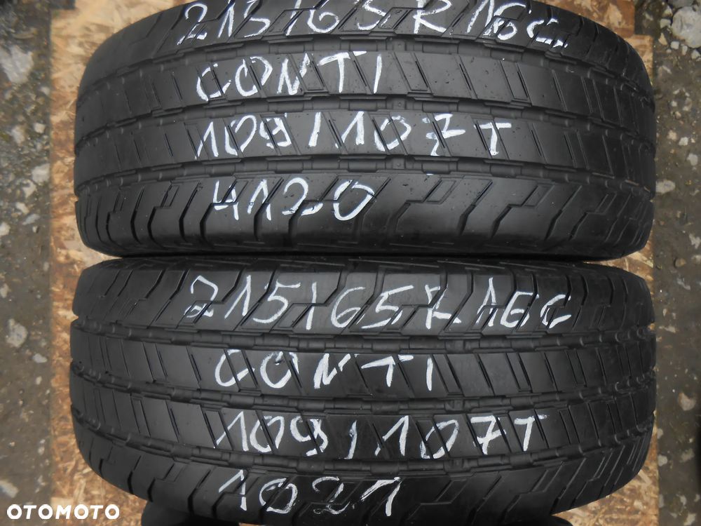 OPONY 215/65r16C CONTINENTAL CONTI VAN CONTACT 100 DOT 1021 / 4120 9.7MM - 1