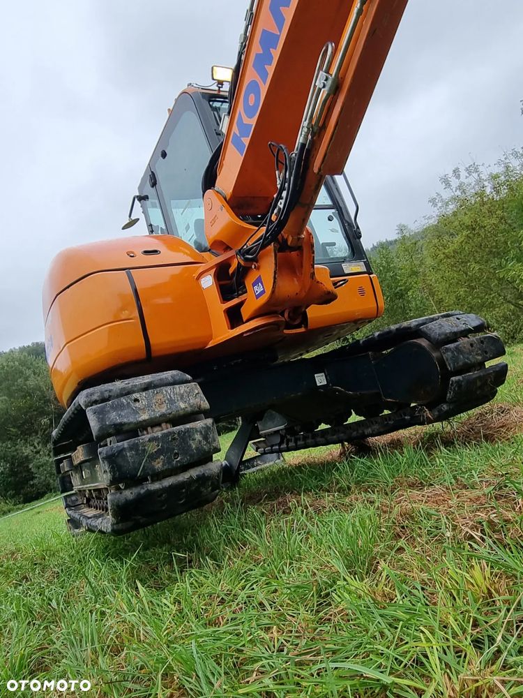 Komatsu Koparka Gąsienicowa 8 ton PC80MR-3 z Norwegii jak Nowa 2017rok 3100mtg 3x ramie łamane Klima ser.DEKRA pompa paliwa centr. smarowanie - 29