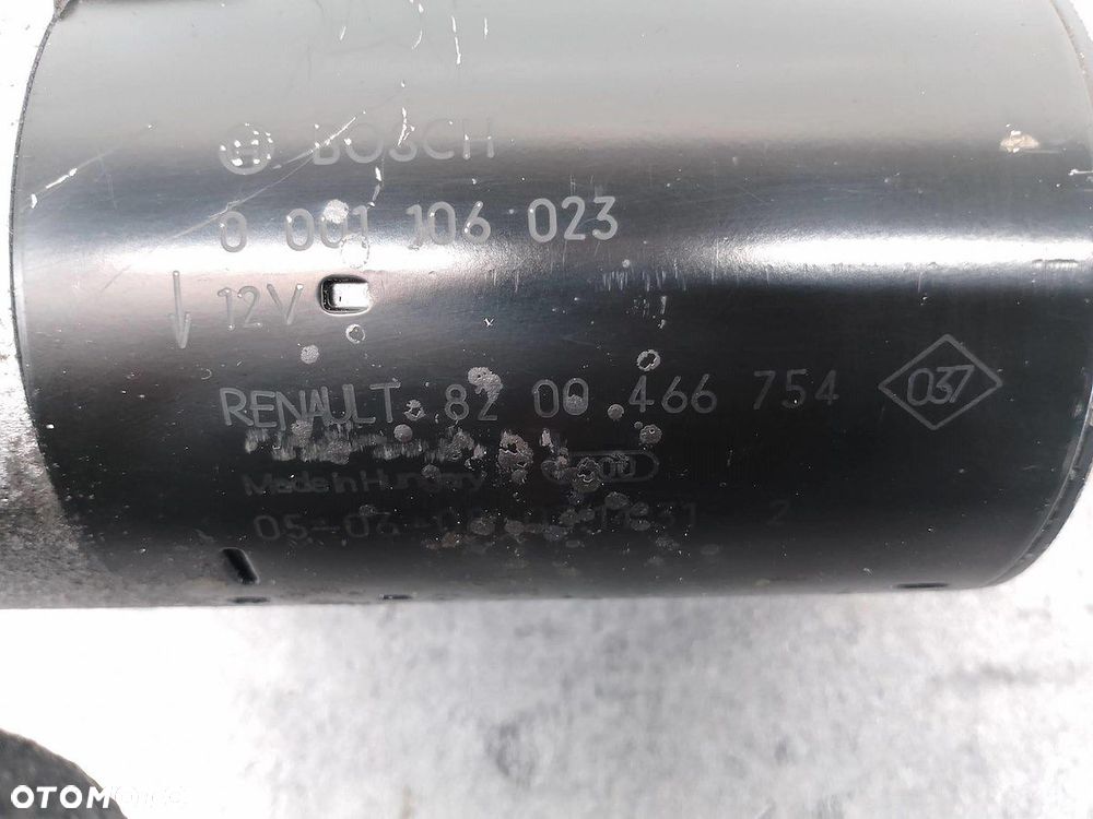ROZRUSZNIK RENAULT GRAND SCENIC II 8200466754 0001106023  BOSCH 2.0 16V - 5