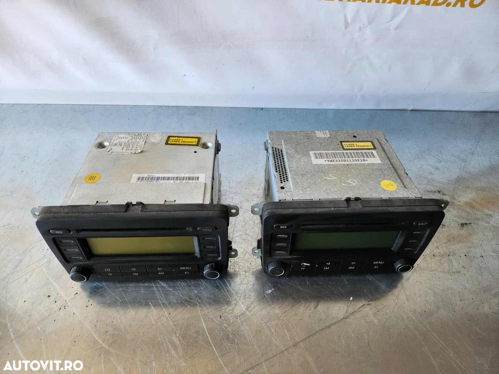 Radio Cd Player Vw Touran Jetta Golf 5 Passat B6 Etc. Cod 1KL - 5