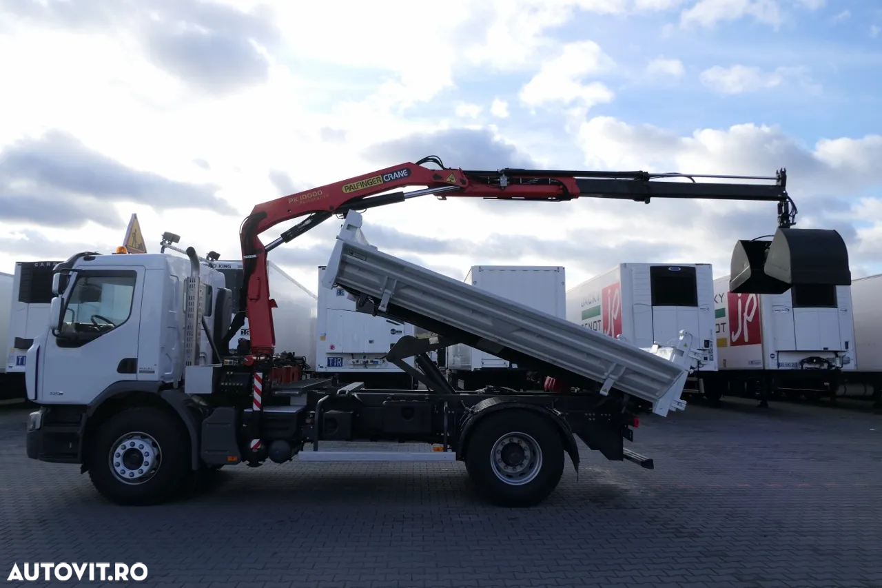 Renault PREMIUM 19T - 320 DXI / Basculant + HDS / Hydroboard / 3-SIDED KIPPER - 4.25M / EURO 5 - 2