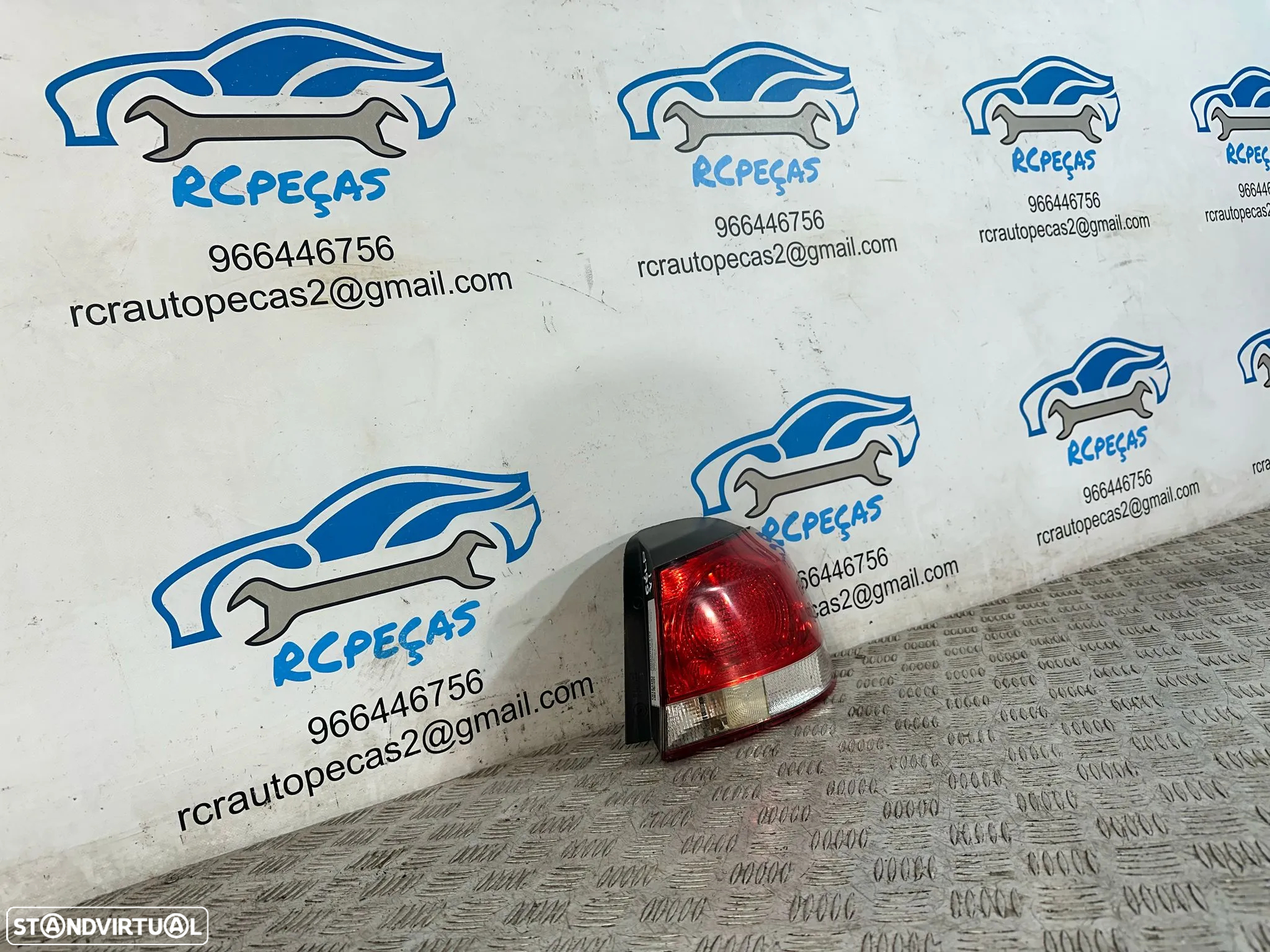 .Conjunto Farolins Tras Traseiro Direito Esquerdo Original Volkswagen VW Golf 6 Mk6 5K0945112 5K0945111 2008 a 2013 - 8