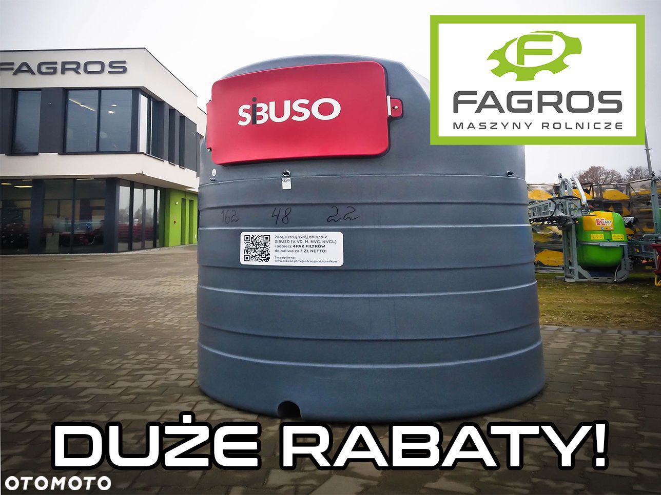 *PRODUCENT* SIBUSO Zbiorniki do PALIWA 1500 2500 5000 litrów *RATY - 1