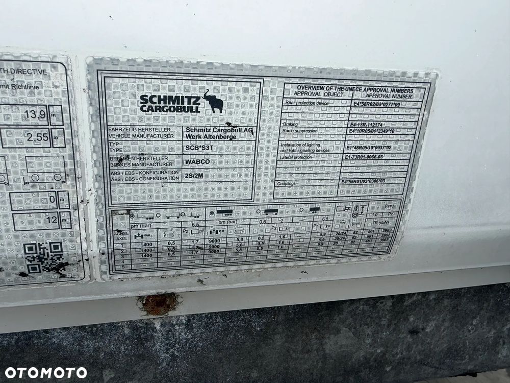 Schmitz Cargobull Firanka Standard Winda Zepro 2018 rok 2x oś podnoszona - 8