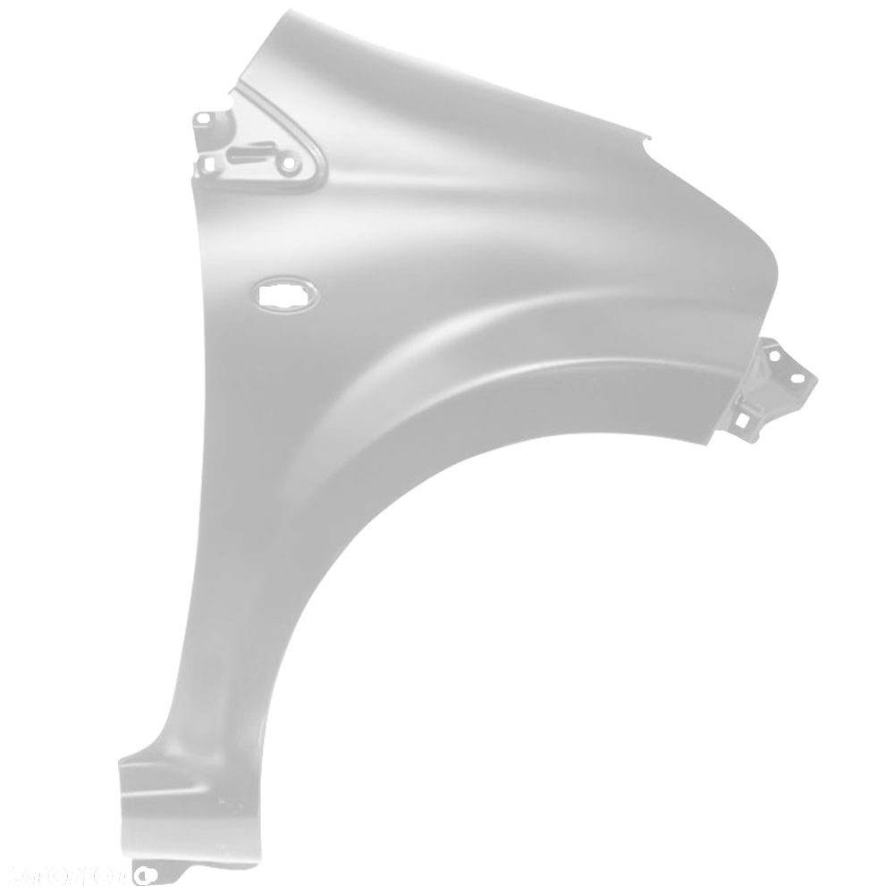 BLU Błotnik TOYOTA AYGO I 1E7 prawy srebrny 05-14 przód SilverStreak MerlanSilber - 2