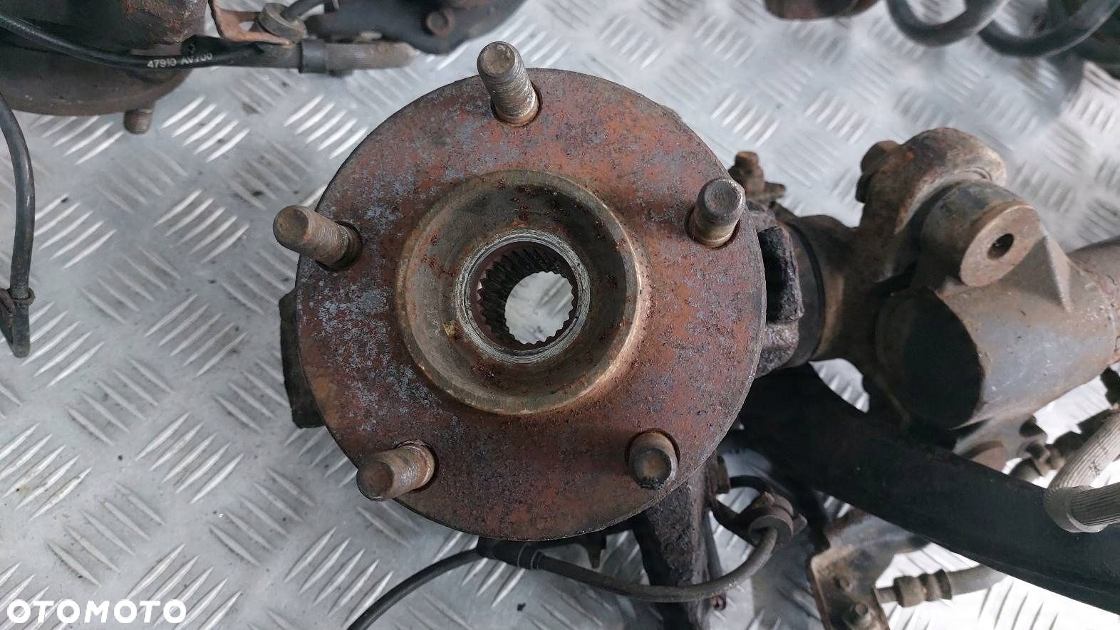 AMORTYZATOR SPRĘŻYNA ZWROTNICA LEWY  PRAWY PRZÓD NISSAN PRIMERA P12 - 4