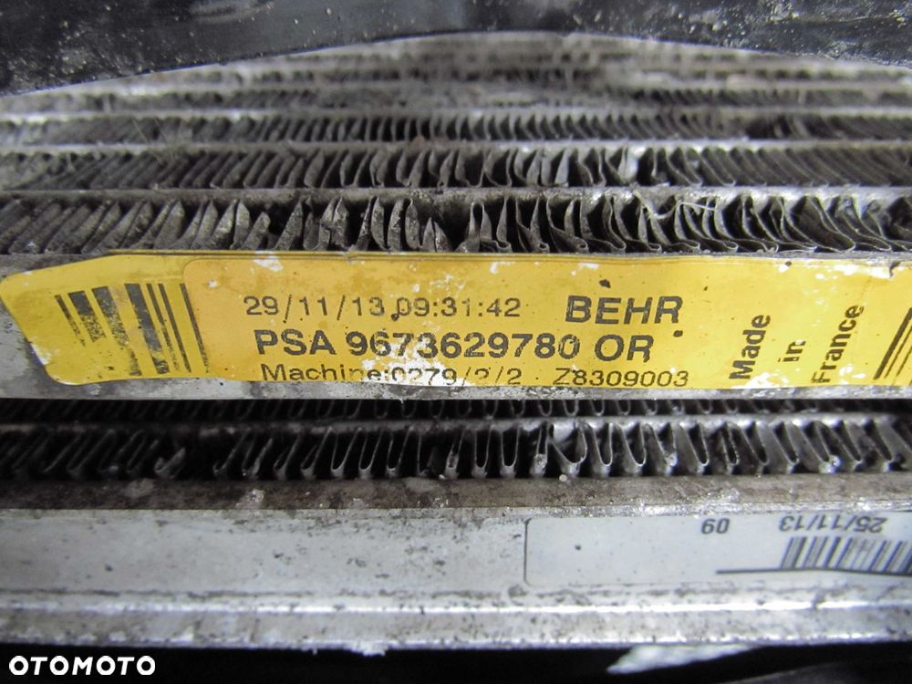 PEUGEOT 308 II T9 13-17 1.6 BLUE HDI PAS PRZEDNI WZMOCNIENIE CHLODNICE WENTYLATOR - 5