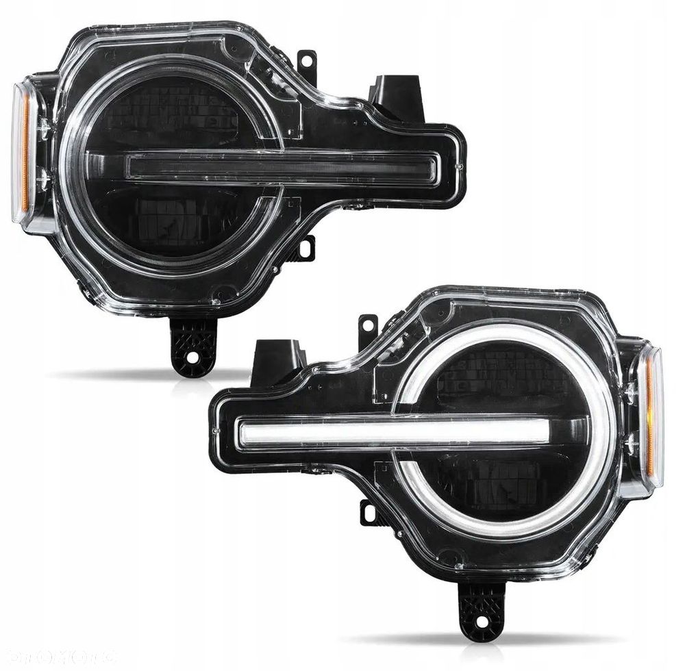 Reflektory Lampy L+R Vland LED Tuning Black Ford Bronco VI mk6 u725 - 6