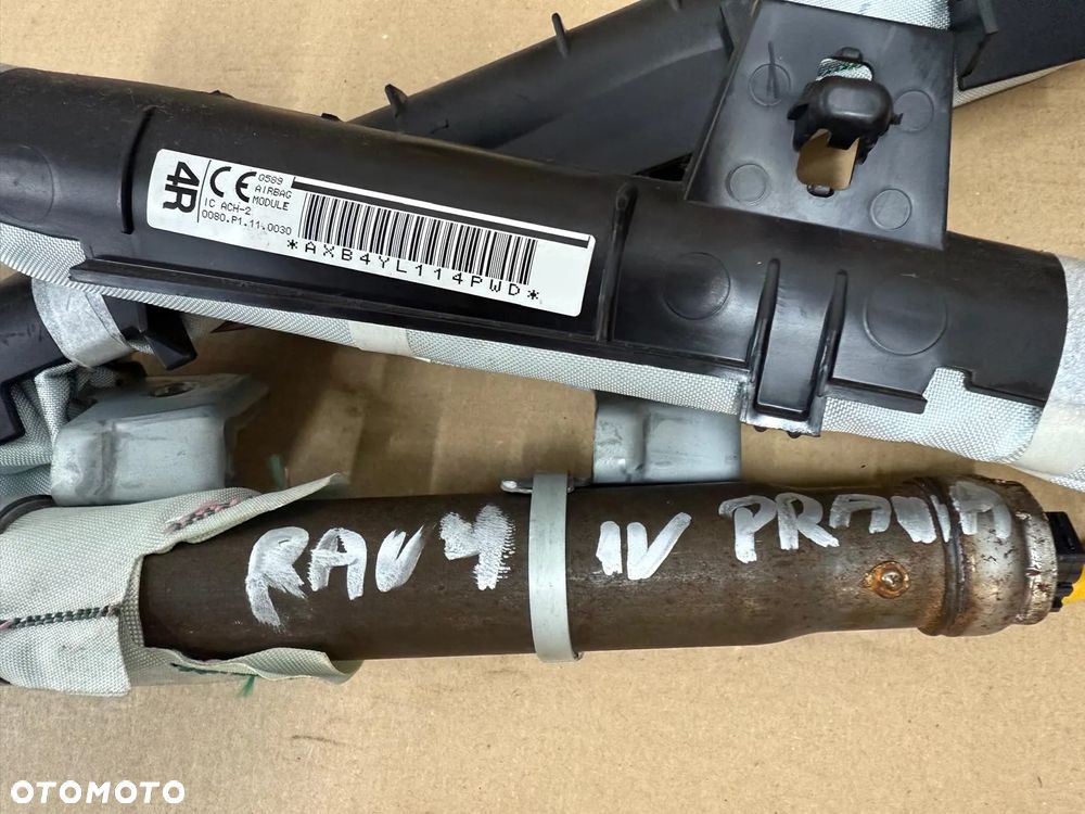TOYOTA RAV 4 IV 12-18 KURTYNA AIRBAG PRAWA ORYGINAŁ - 2