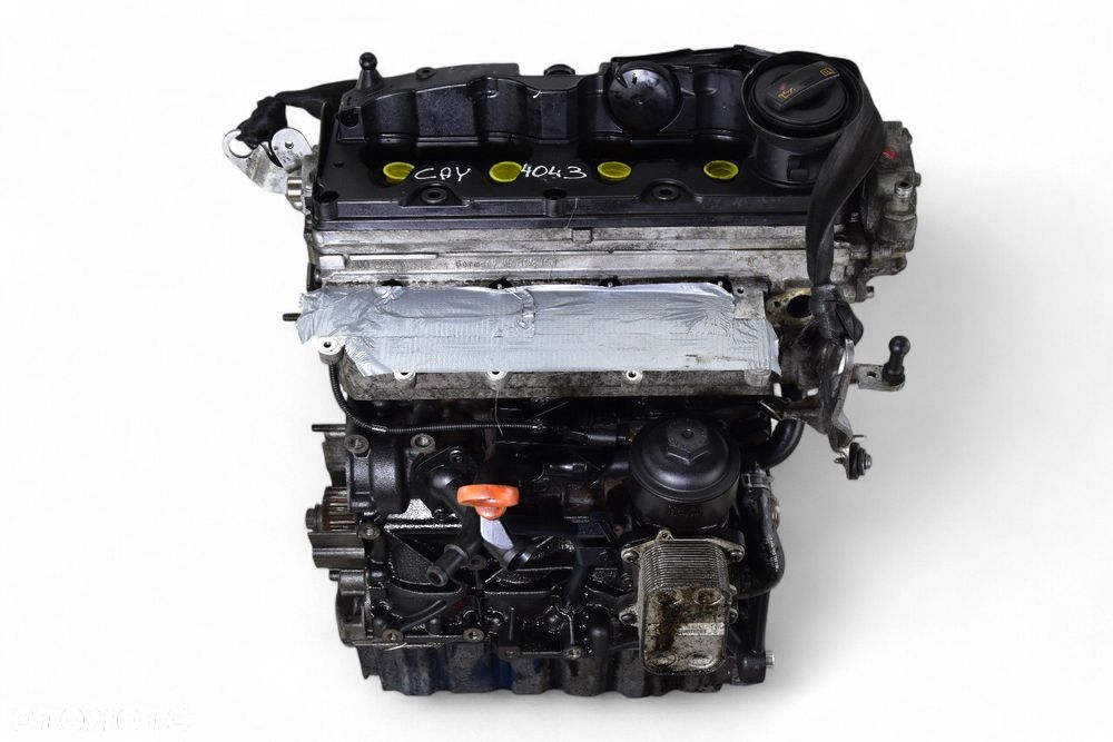 Silnik FABIA II POLO V IBIZA IV ALTEA GOLF VI PASSAT B7 1.6TDI 10r CAY - 3