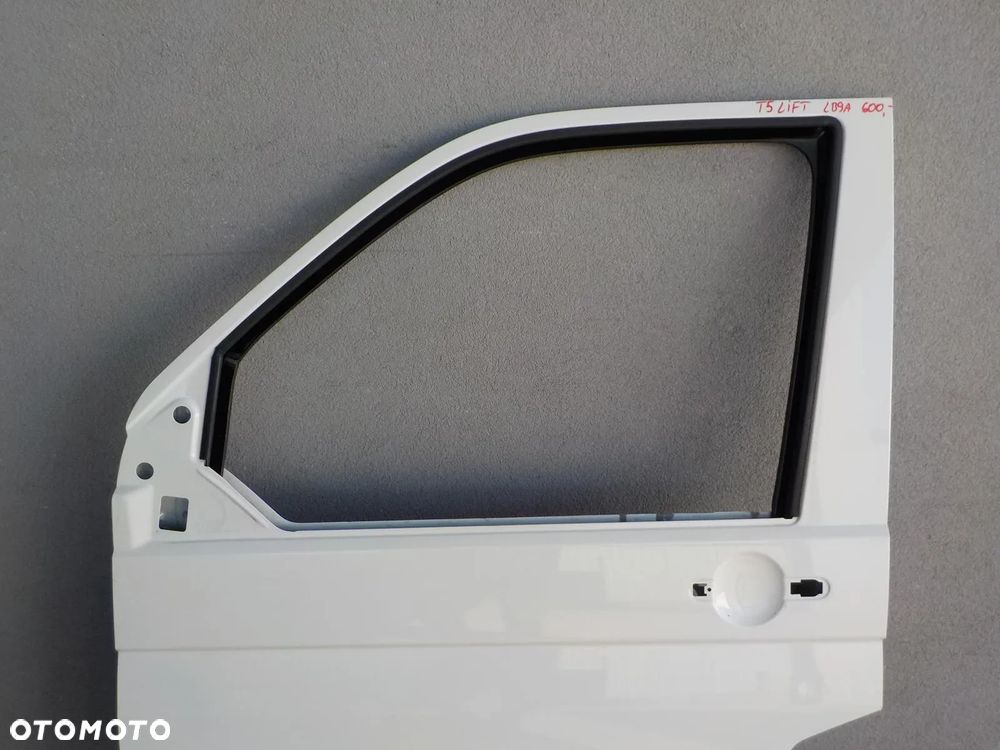 VW T5 DRZWI LEWE PRZÓD BIAŁE LB9A ZDROWE - 3