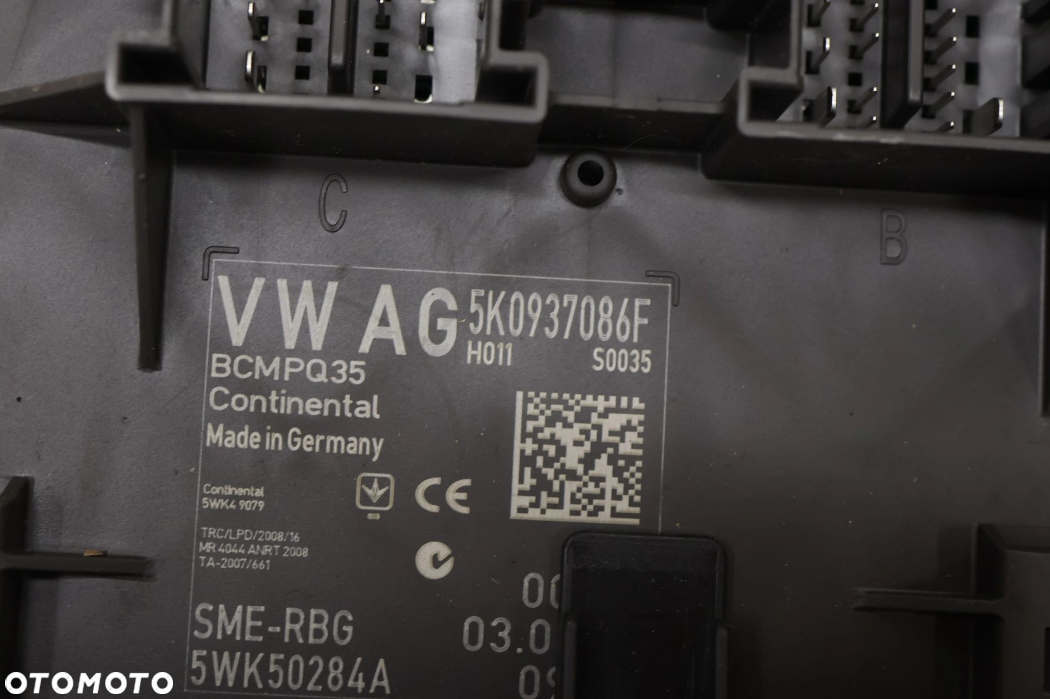 VW Tiguan 5N0 moduł komfortu 5K0937086F - 2