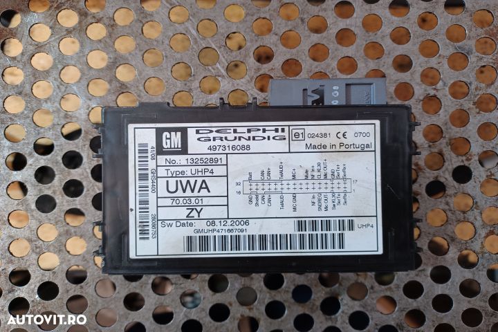 MODUL RADIO 497316088 Opel Astra H  [din 2004 pana  2007] seria - 1