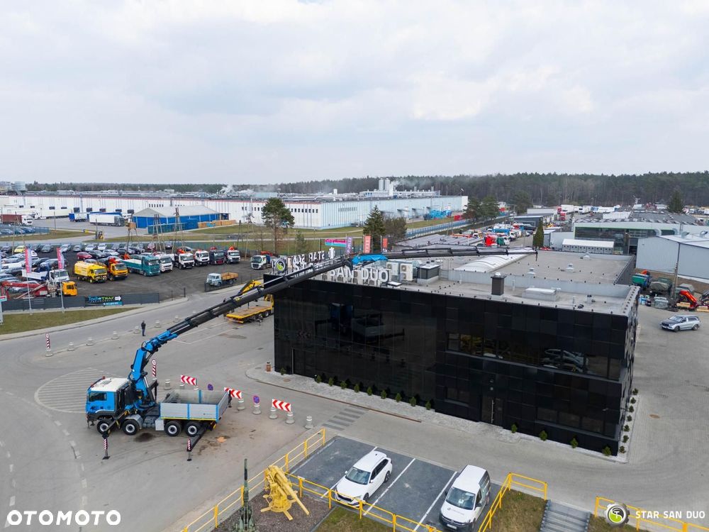 MAN TGA 41.480 8x8 PALFINGER PK 100002 HDS Żuraw Fly Jib Wciągarka - 16