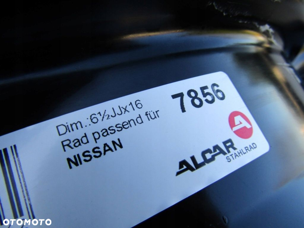 Felgi 16 Nissan QASHQAI I II Juke X-TRAIL Pulsar / ET40  czujniki TPMS - 14