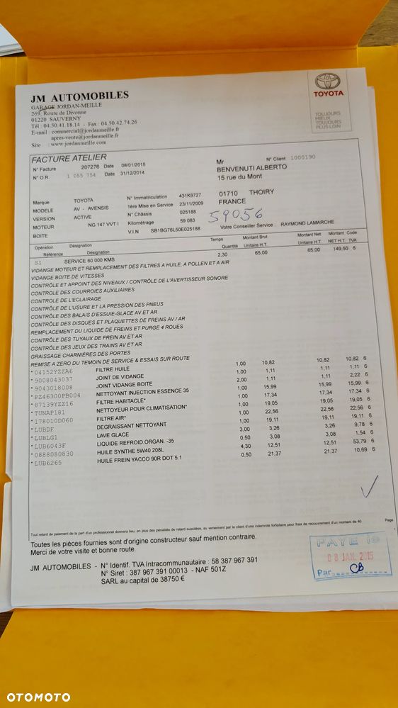 Toyota Avensis 1.8 Luna - 9