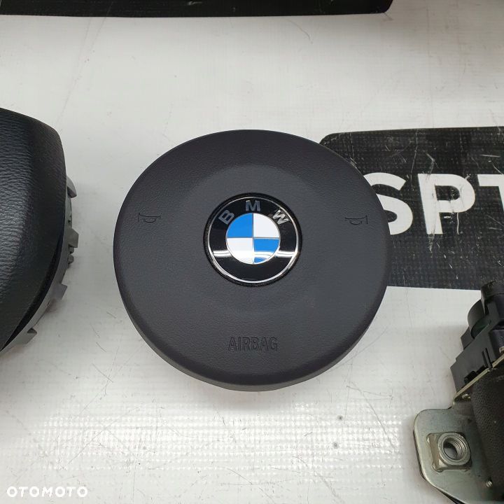 BMW F15 DESKA ROZDZIELCZA KONSOLA KOKPIT PULPIT PODUSZKI AIRBAG AIR BAG PASY KIT SET - 9